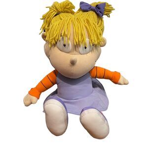 1997 Mattel Large Jumbo Rugrats Angelica 24" Plush vintage Nickelodeon